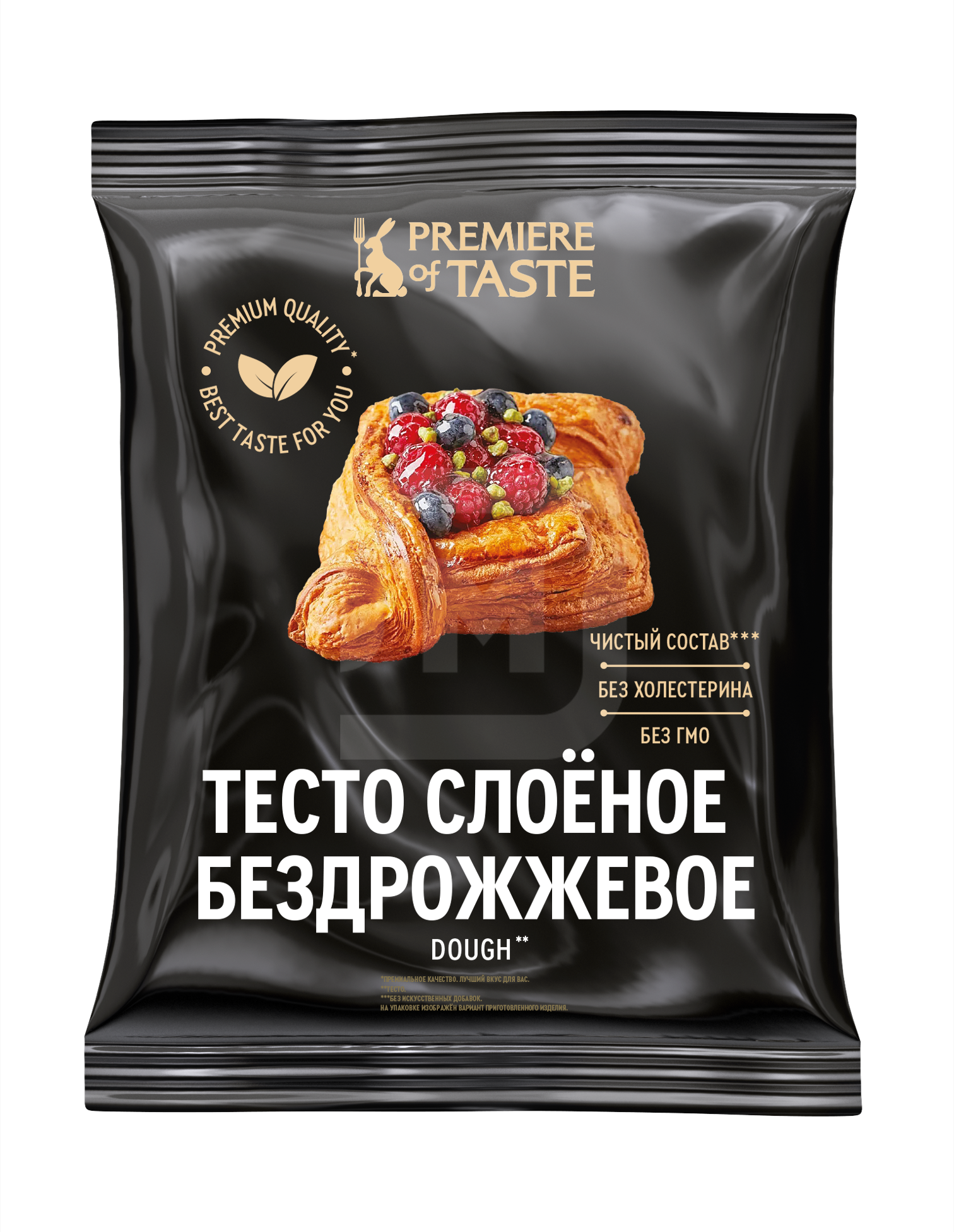 

Тесто Premiere Of Taste Слоеное Бездрожжевое