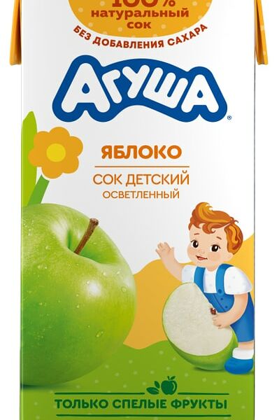 Сок Агуша Яблоко 500мл