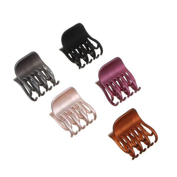 Краб для волос Всёгазин 4.5 см, цвет в ассортименте, 1 шт