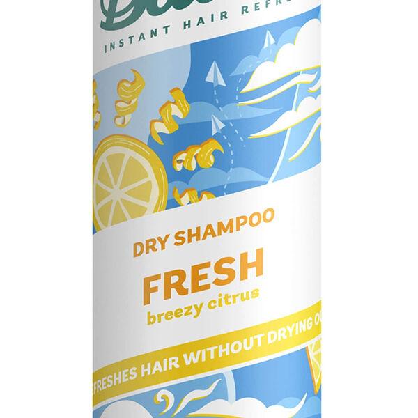 BATISTE Сухой шампунь для волос Fresh со свежим ароматом, 200 мл