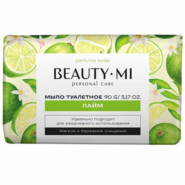 Мыло Beautymi Экстра Se Лайм, 90г
