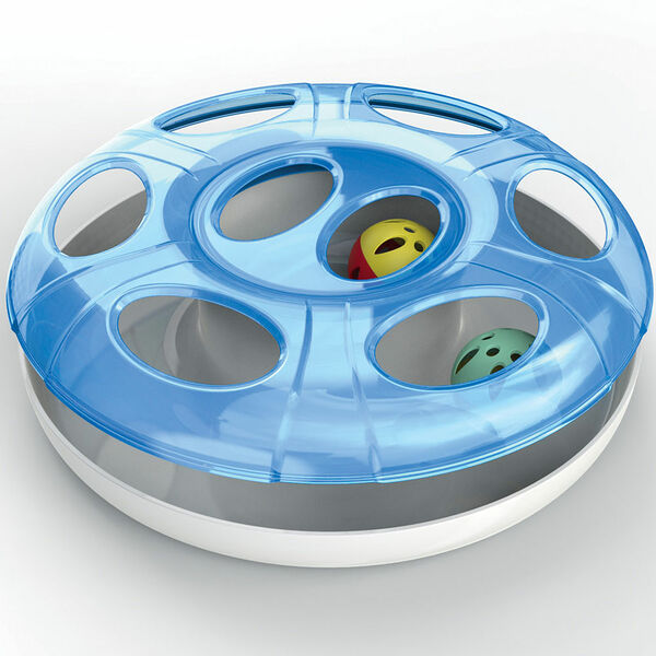 Трек с мячиками 25х8 см синий