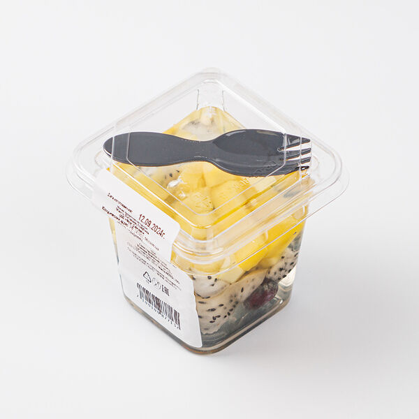 Желе фруктово-ягодное ВкусВилл Манго, питахайя, голубика 200 г