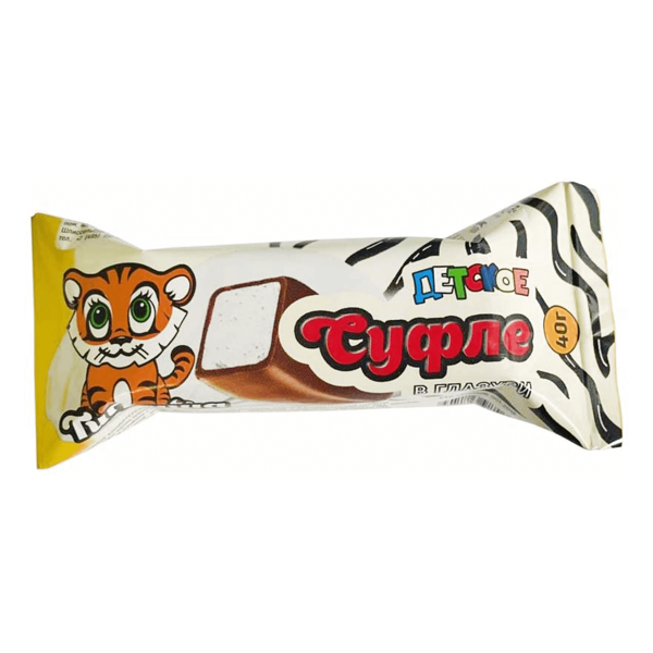 Суфле Тигруша в кондитерской глазури 40 г