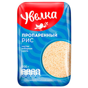 Рис Увелка длиннозерный пропаренный