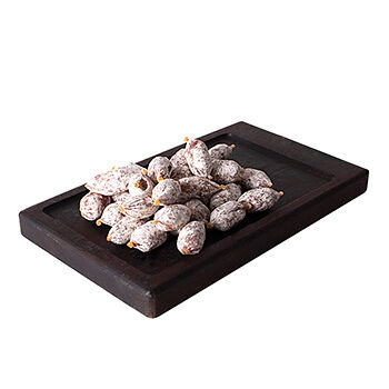 Колбаса «Фуэт снек» сыровяленая с благородной белой плесенью, «Ипатов. Мясные деликатесы», Россия