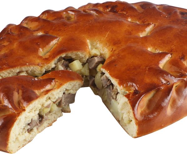 Пирог Лента с мясом и картофелем вес 