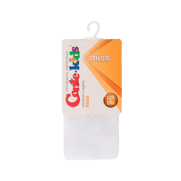 Колготки детские CONTE-KIDS MISS р.128-134 (20) 609 белый