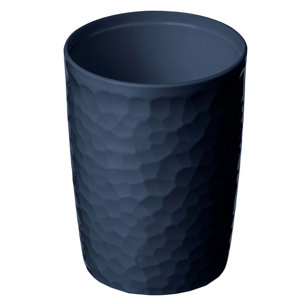 Стаканчик для ванной 350мл, luna, пластик, синий