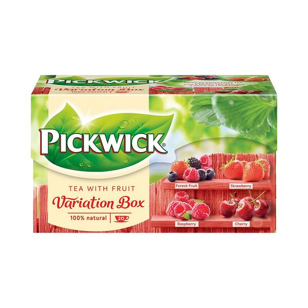 Набор чая черного ароматизированного, пакетированного с добавками PICKWICK 