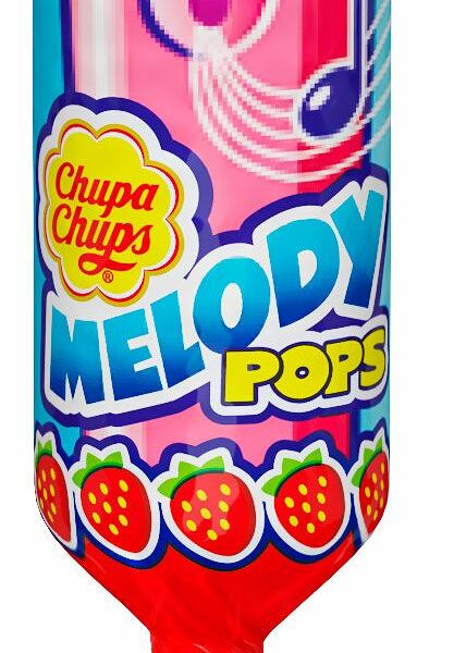 Карамель Chupa Chups Melody pops клубника 15 г