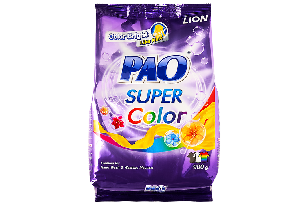 

Стиральный порошок Lion Pao Super Color Антибактериальный для цветного белья 900 г