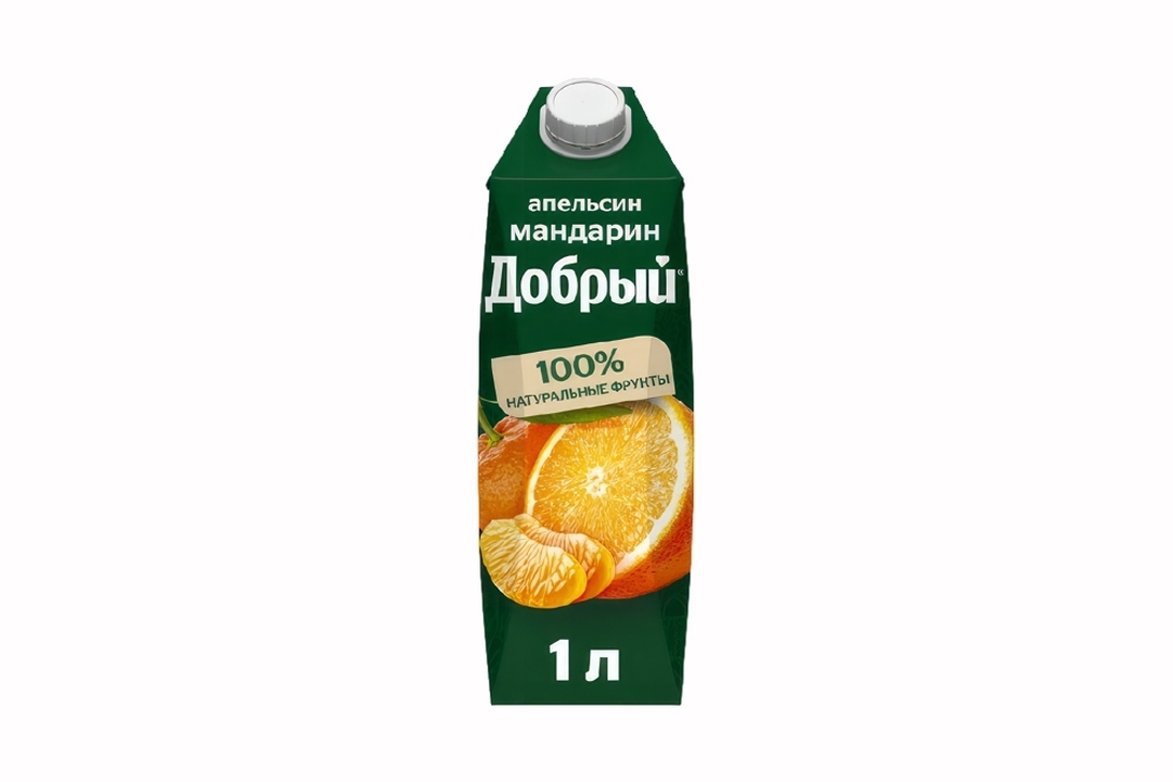 

Напиток сокосодержащий Добрый Апельсин-Мандарин 1 л