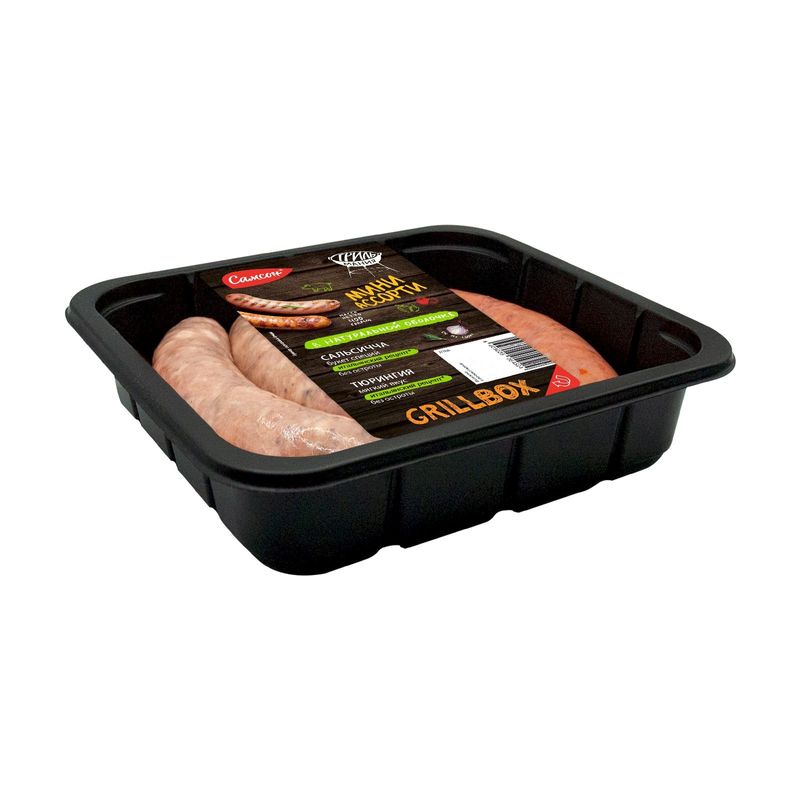 

Колбаски Самсон ассорти тюрингия сальсичча 400 г