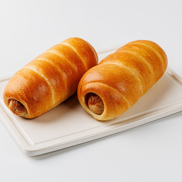 Сосиска в тесте (свинина, говядина)