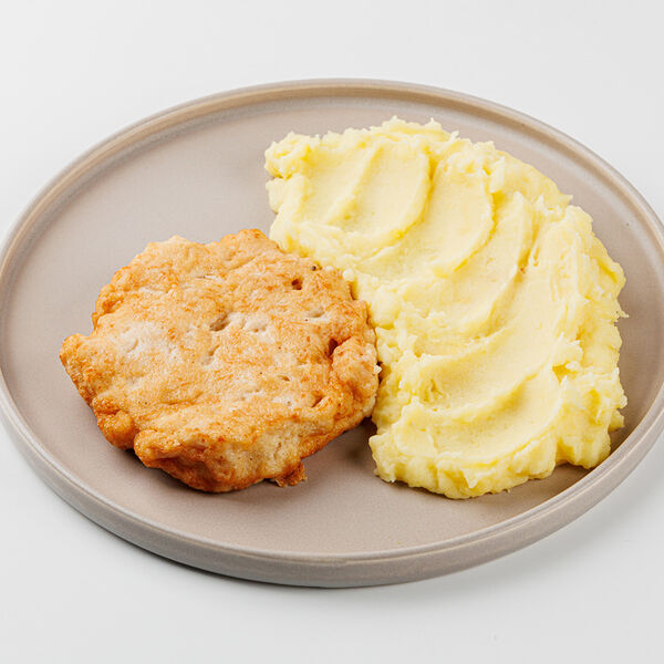 Котлета куриная с картофельным пюре