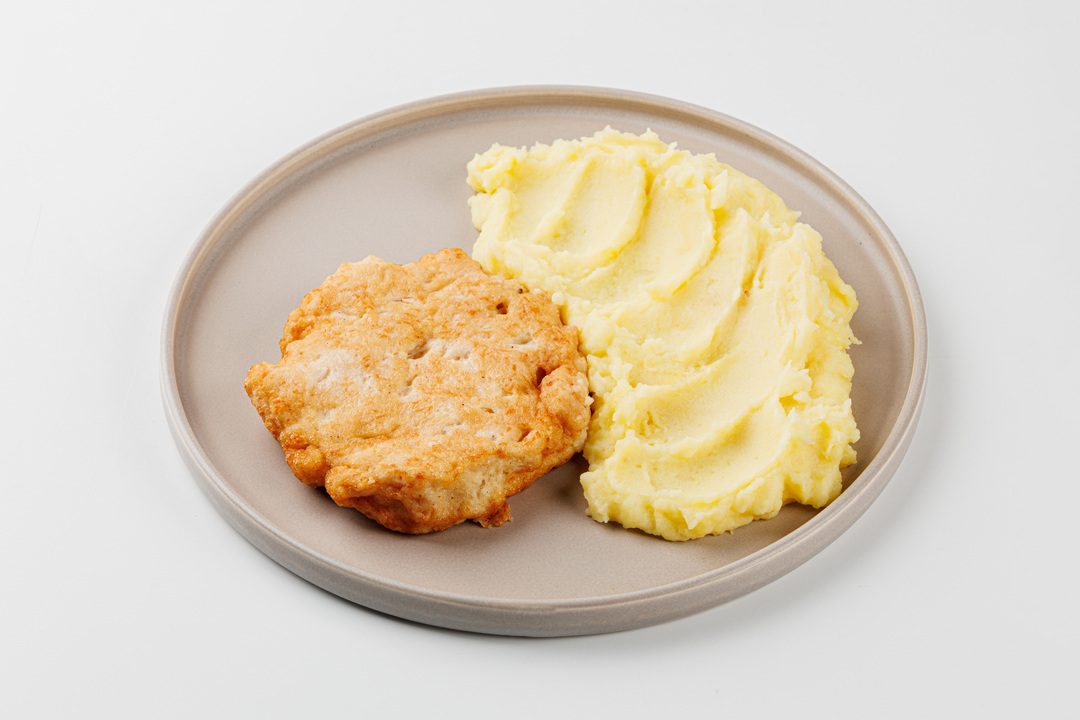 

Котлета куриная ВкусВилл с картофельным пюре 250 г