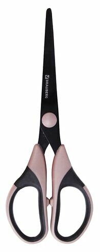 Ножницы Brauberg Special с тефлоновым антискользящим покрытием, 165 мм