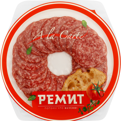 

Колбаса Ремит Salame сырокопченая 80 г