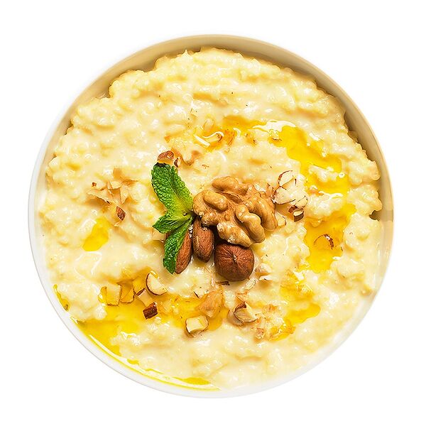 Каша пшенная молочная, Уже Готово