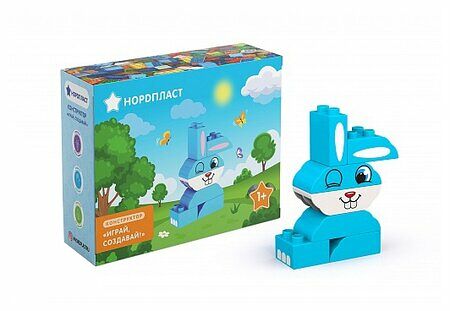 Конструктор Нордпласт Заяц