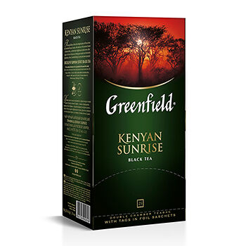 Чай черный Greenfield Kenyan Sunrise в пакетиках, 25 шт.