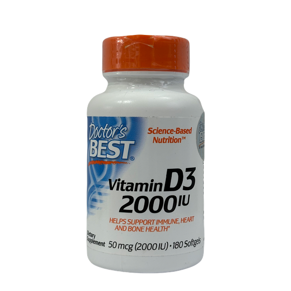 Витамин D3 2000 МЕ N180