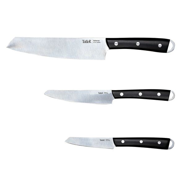 Набор ножей TalleR TR-22089 Balance, 3 шт, нерж. сталь/пластик