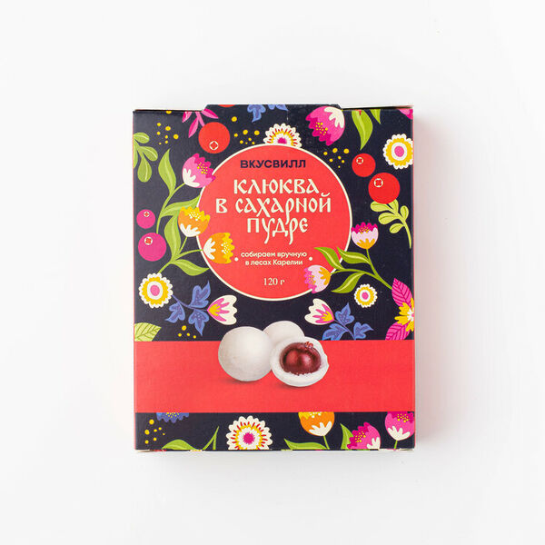 Клюква в сахарной пудре