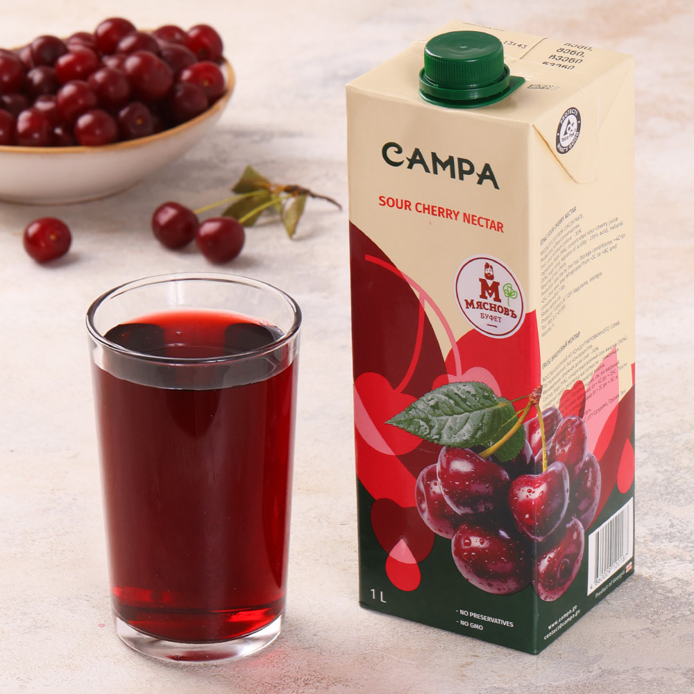

Нектар Campa вишневый 1 л