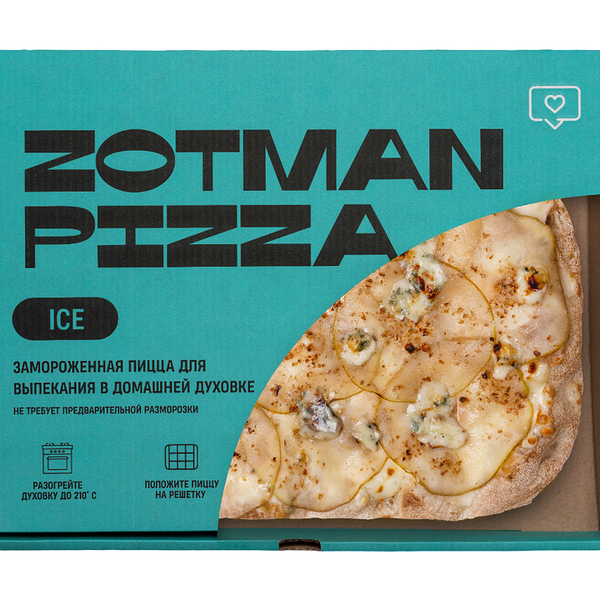 Пицца Зотман Груша и горгонзола замороженная
