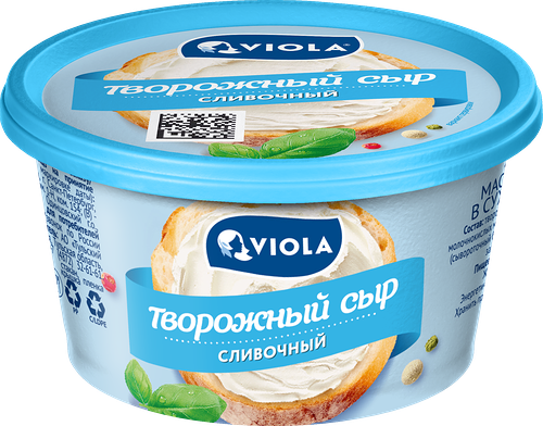 Сыр творожный Viola Сливочный 70% 140 г