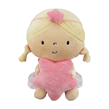 

Игрушка мягкая ПЛЮШЛЕНД Девочка со звездочкой