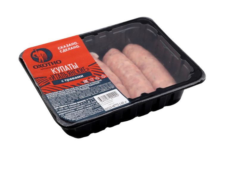

Купаты Охотно Итальянские с травами, 400г