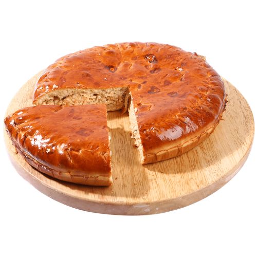 

Пирог двухслойный с сыром и красной рыбой вес ЛЕНТА FRESH до 1.0кг