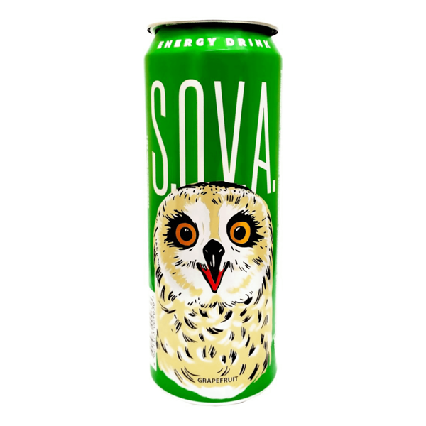 Энергетический напиток S.O.V.A. Грейпфрут