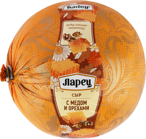 

Сыр Ларец c медом и орехами 45% весовой