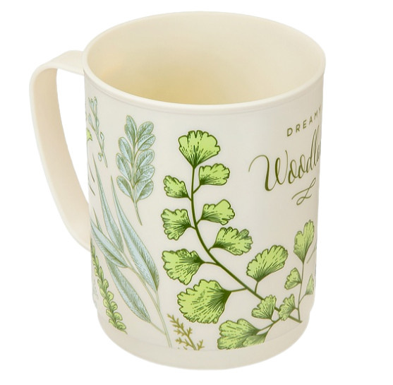 Кружка Phibo Picnic с декором 0.4 л,цвет бежевый