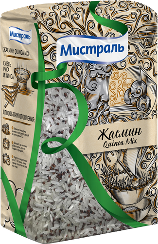 

Рис Мистраль Жасмин с красным киноа 500 г