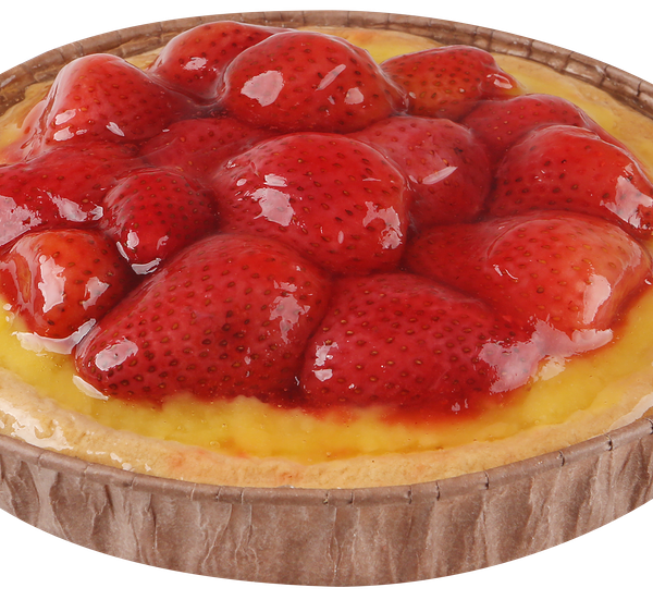 Пирог Флан клубничный