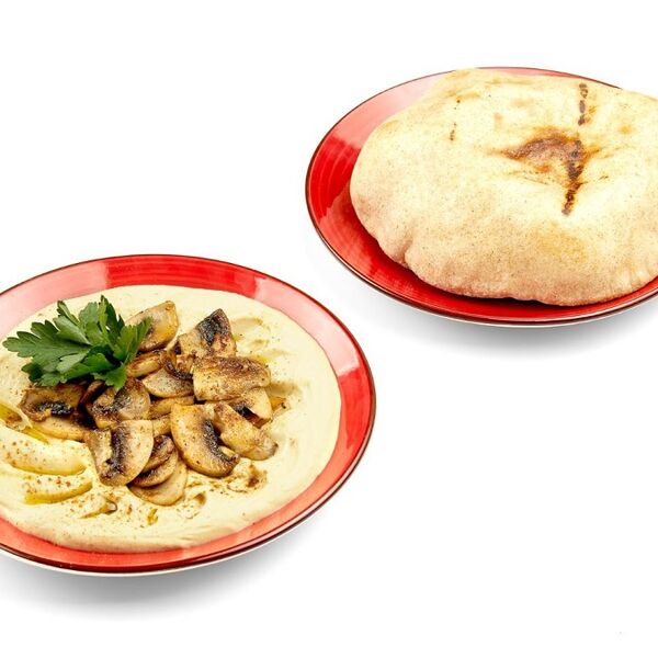 Хумус с грибами Фаттуш