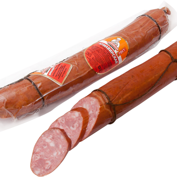 Колбаса БАРНАУЛЬСКИЙ ПИЩЕВИК Армавирская п/к вес до 700г