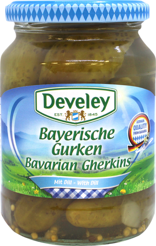 

Корнишоны ЧТМ fantasy brands Маринованные По-баварски, 190г