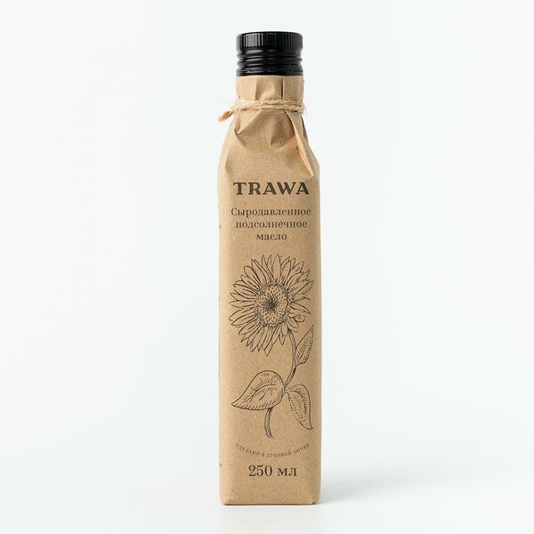 Масло Сыродавленное подсолнечное, TRAWA -