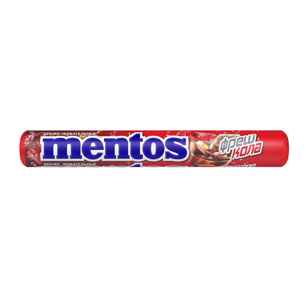 

Жевательные драже Mentos Фреш Кола 37.5 г