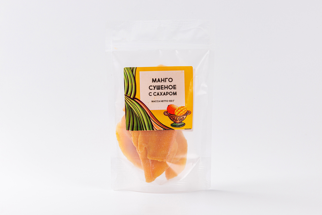 

Манго сушеное с сахаром, 100 г
