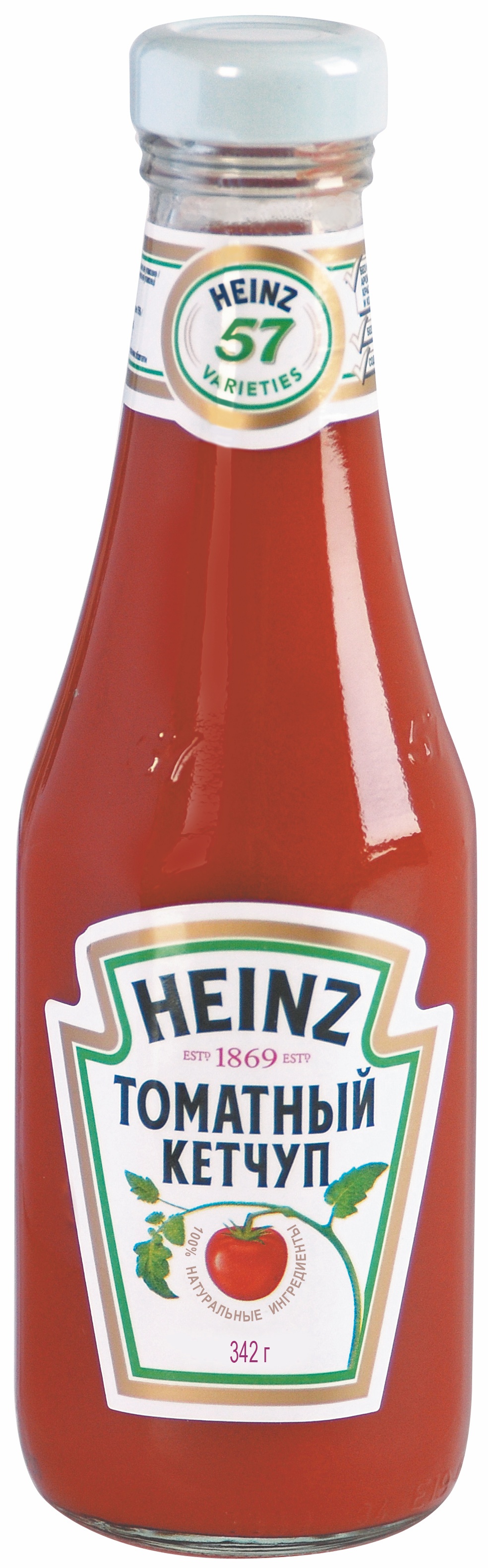 

Кетчуп Heinz томатный 342 г