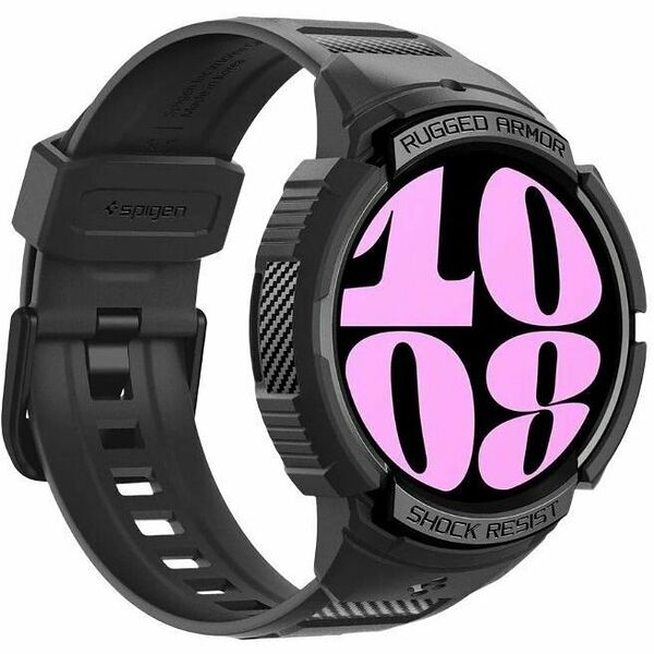 Чехол для смарт-часов Spigen Rugged Armor Pro, 43 мм, черный