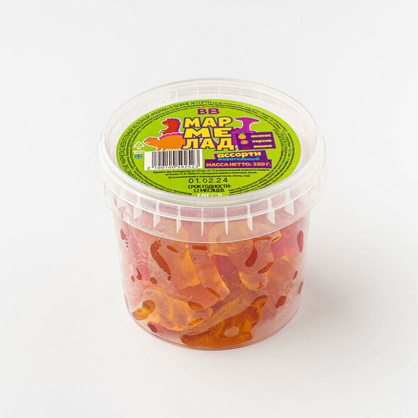 Мармелад жевательный Марми, ассорти 250 г