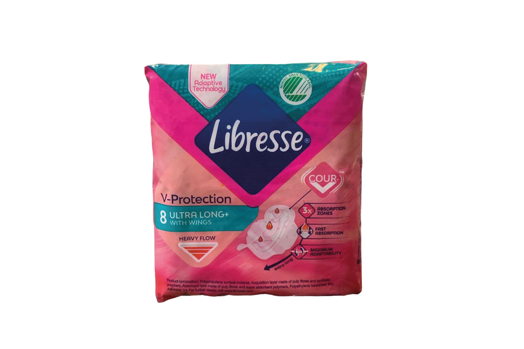 

Прокладки гигиенические Libresse V protection Ultra long 8 шт